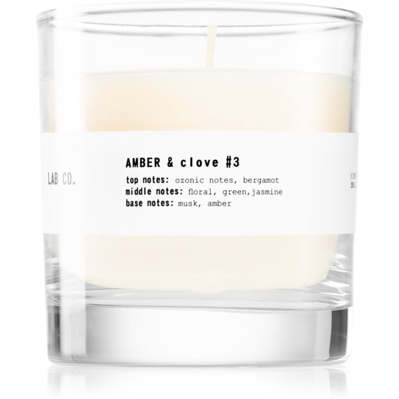 The Olphactory Lab Co. Amber & Clove ароматна свещ 200 гр. - Аромат - Сравни цени от 1 магазин с безплатна доставка