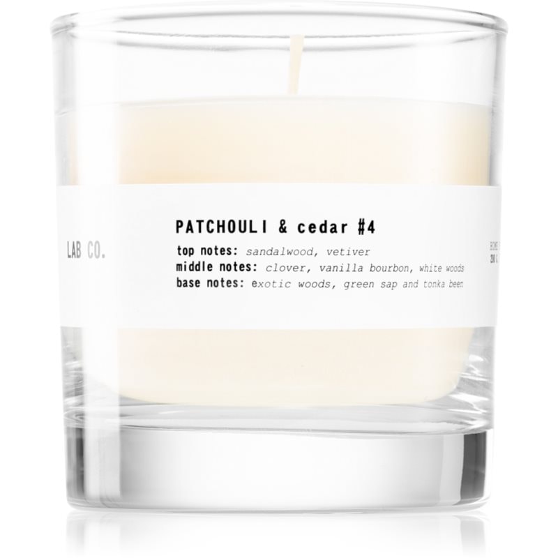 The Olphactory Lab Co. Patchouli & Cedar ароматна свещ 200 гр. - Аромат - Сравни цени от 1 магазин с безплатна доставка