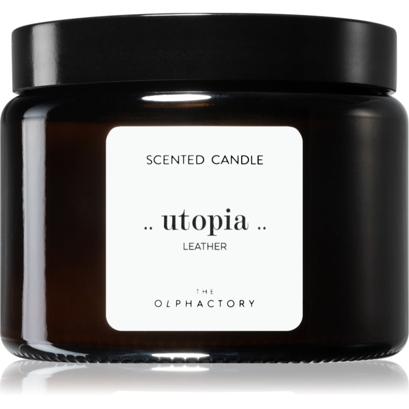 The Olphactory Ambientair The Olphactory Leather Utopia ароматна свещ 360 гр. - Унисекс парфюм 360мл - Сравни цени от 1 магазин с безплатна доставка