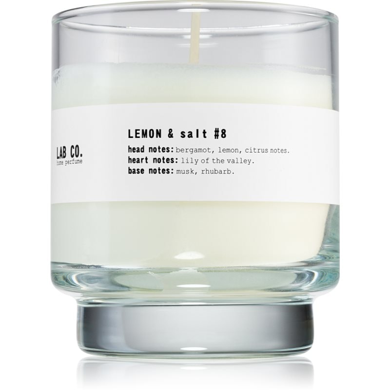 The Olphactory Lab Co. Lemon & Salt ароматна свещ 200 гр. - Аромат - Сравни цени от 1 магазин с безплатна доставка