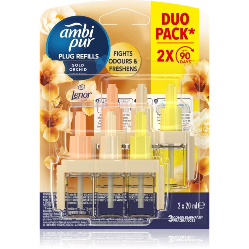 AmbiPur 3volution Gold Orchid резервен пълнител 2x