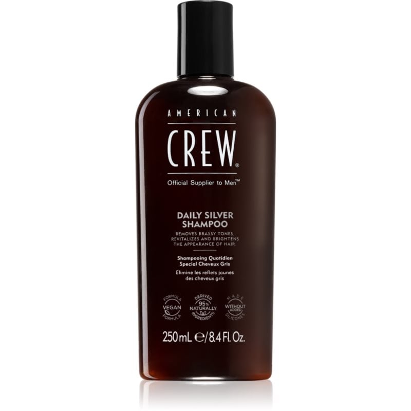 American Crew Daily Silver Shampoo шампоан за бяла и сива коса