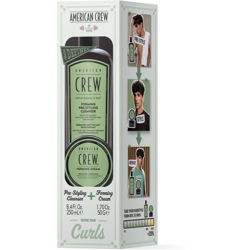 American Crew Forming Duo - Giftset подаръчен комплект За коса за мъже - Комплект - Сравни цени от 1 магазин с безплатна доставка