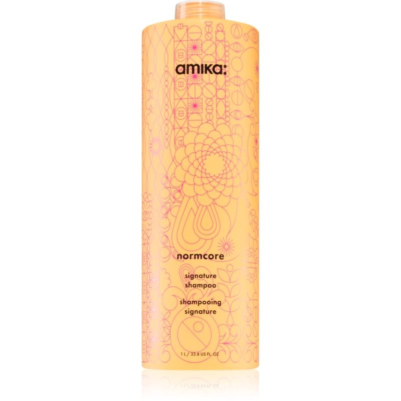 amika Normcore Signature Shampoo нежен шампоан за всички видове коса