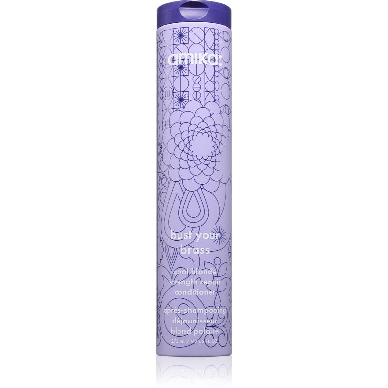 amika Bust Your Brass Cool Blonde Strenght Repair Conditioner балсам за руса коса