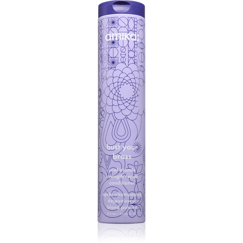 amika Bust Your Brass Cool Blonde Strenght Repair Conditioner балсам за руса коса - Грижа за коса - Сравни цени от 1 магазин с безплатна доставка