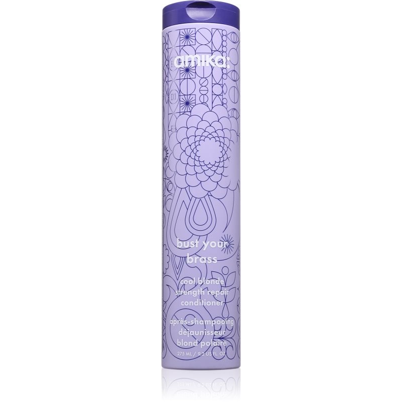 amika Bust Your Brass Cool Blonde Strenght Repair Conditioner балсам за руса коса - Грижа за коса - Сравни цени от 1 магазин с безплатна доставка