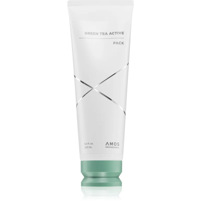 AMOS Green Tea Active Pack подсилващ балсам за тънка коса без обем