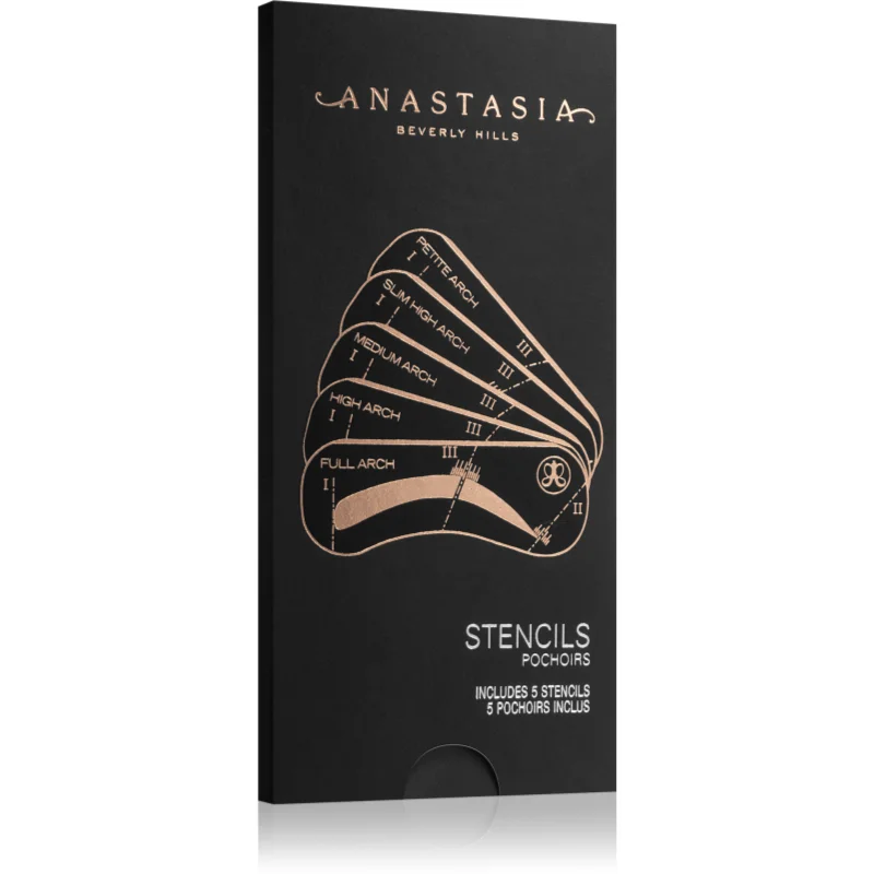 Anastasia Beverly Hills Brow Stencils шаблони за вежди - Грим - Сравни цени от 1 магазин с безплатна доставка