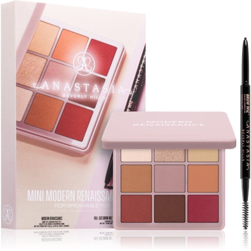 Anastasia Beverly Hills Mini Modern Renaissance Set подаръчен комплект за очи и вежди - Комплект - Сравни цени от 1 магазин с безплатна доставка