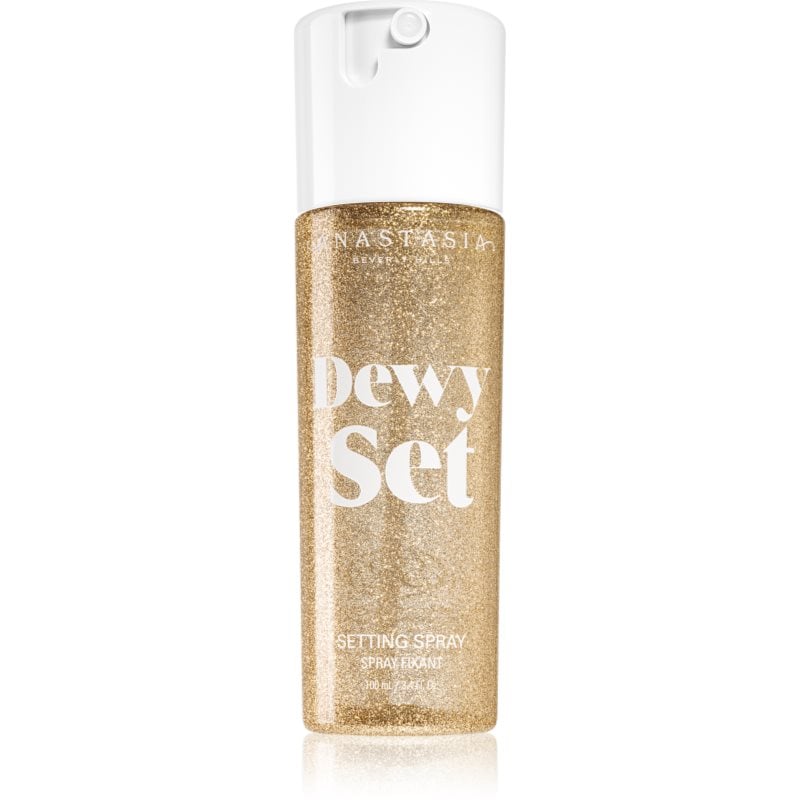 Anastasia Beverly Hills Dewy Set Setting Spray освежаваща мъгла за лице с аромат Coconut & Vanilla