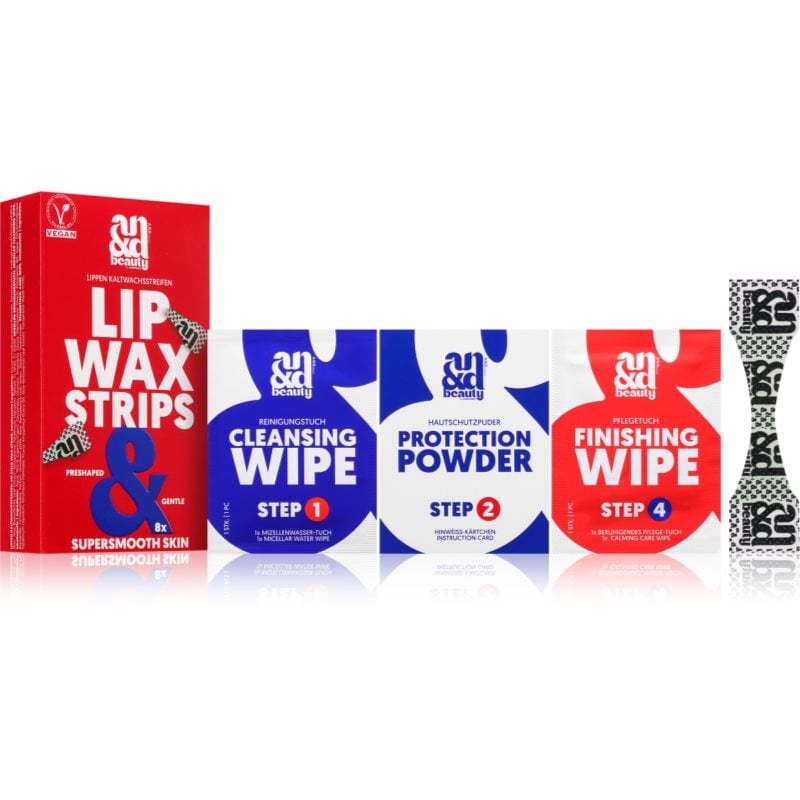 A.N.D. Beauty Wax Strips Lip восъчни ленти за депилация на горната устна