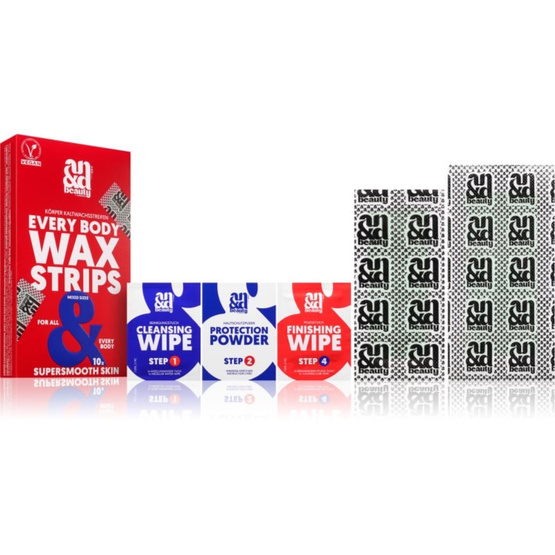 A.N.D. Beauty Wax Strips Every Body восъчни ленти за епилация за тяло - Грижа за тяло - Сравни цени от 1 магазин с безплатна доставка