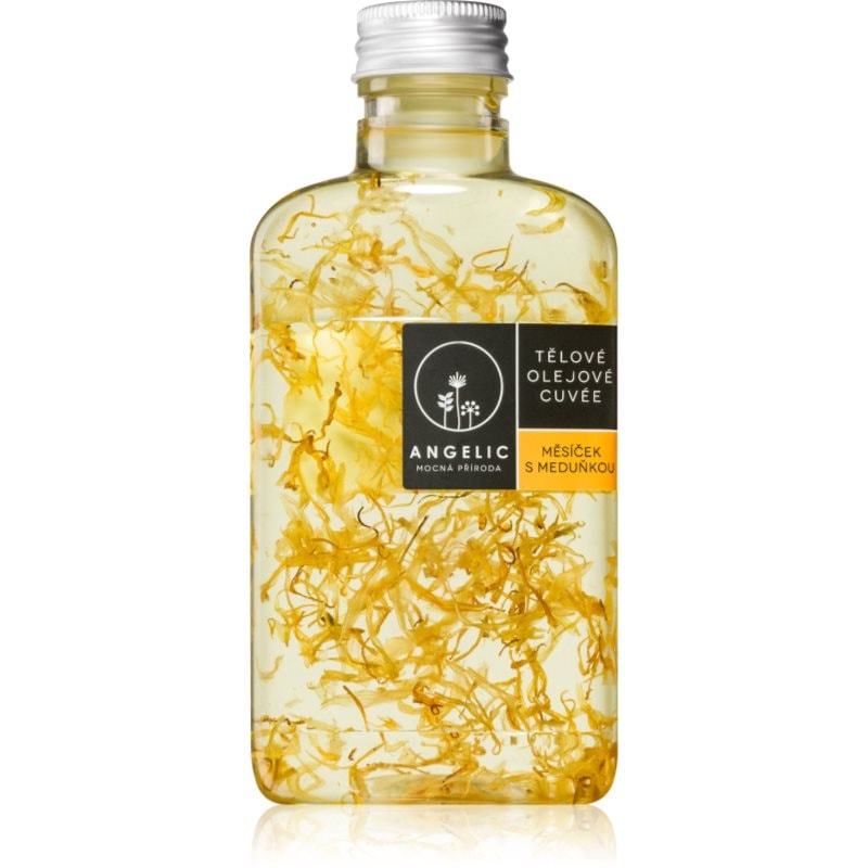 Angelic Angelic Cuvée Calendula & Lemon balm олио за тяло за освежаване и хидратация - Унисекс парфюм 200мл - Сравни цени от 1 магазин с безплатна доставка