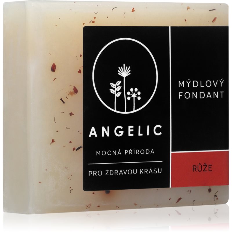 Angelic Angelic Soap fondant Růže екстра лек натурален сапун 105 гр. - Унисекс парфюм 105мл - Сравни цени от 1 магазин с безплатна доставка