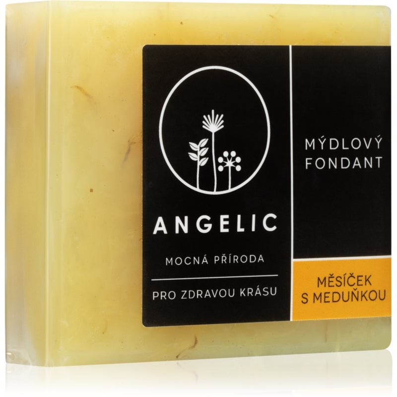 Angelic Soap fondant Calendula & Lemon balm екстра лек натурален сапун