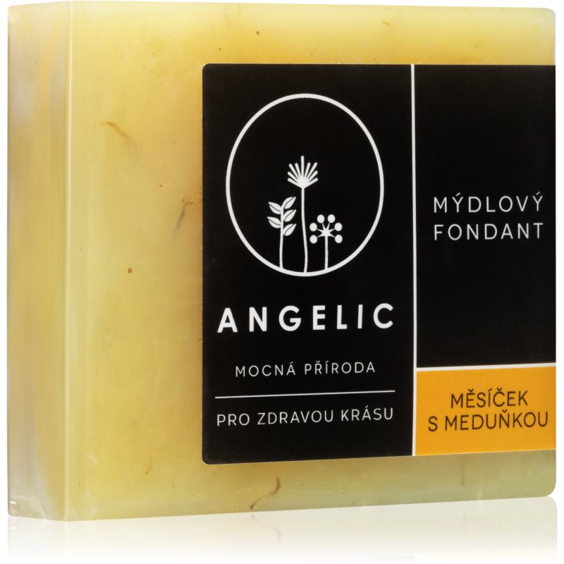Angelic Angelic Soap fondant Calendula & Lemon balm екстра лек натурален сапун 105 гр. - Унисекс парфюм 105мл - Сравни цени от 1 магазин с безплатна доставка