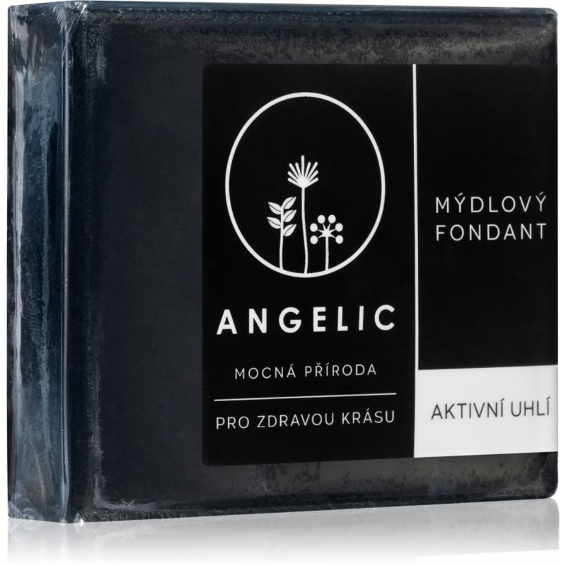 Angelic Soap fondant Active Charcoal детоксикиращ сапун