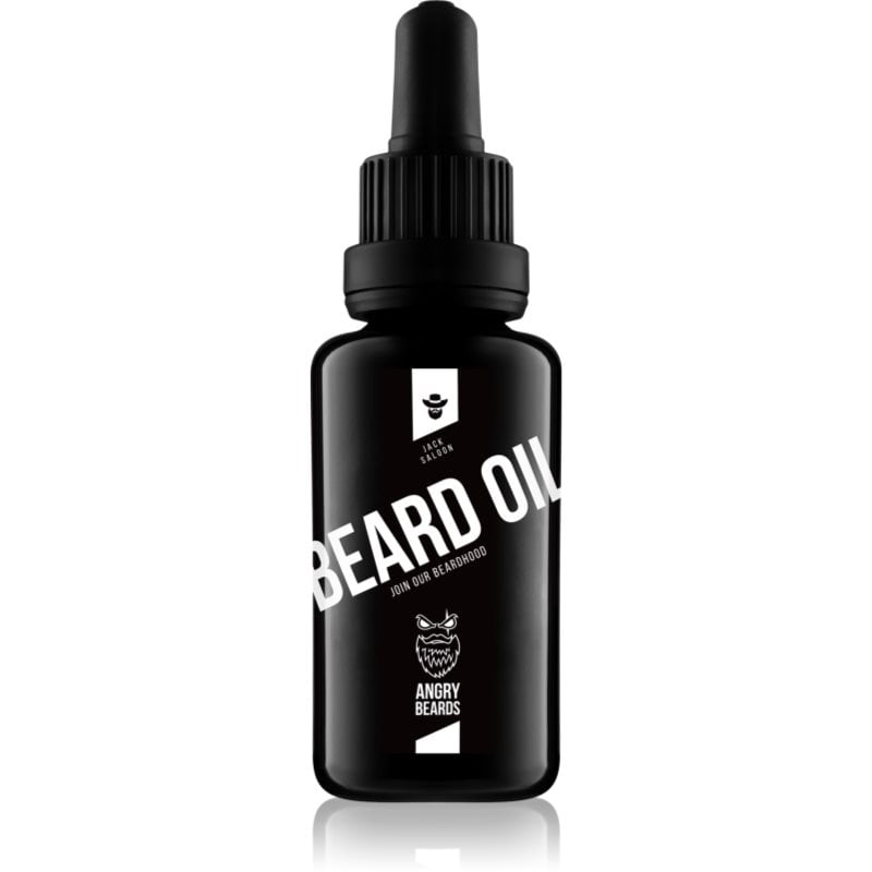 Angry Beards Jack Saloon Beard Oil олио за брада