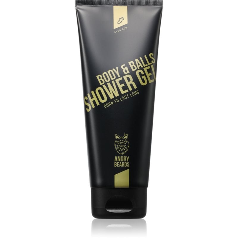 Angry Beards Ryan Run Body & Balls Shower Gel душ гел за мъже
