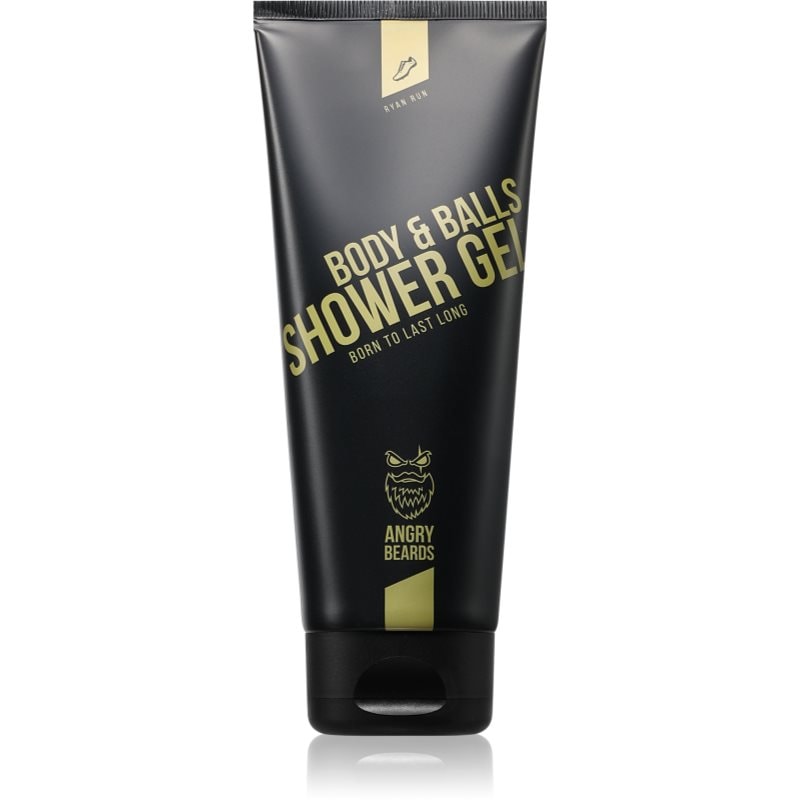 Angry Beards Ryan Run Body & Balls Shower Gel душ гел за мъже - Грижа за тяло - Сравни цени от 1 магазин с безплатна доставка