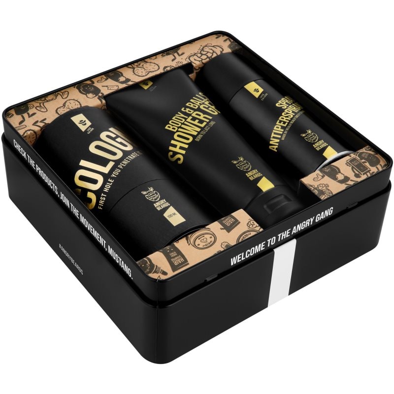 Angry Beards Legendary Jask Saloon Set подаръчен комплект за мъже - Комплект - Сравни цени от 1 магазин с безплатна доставка