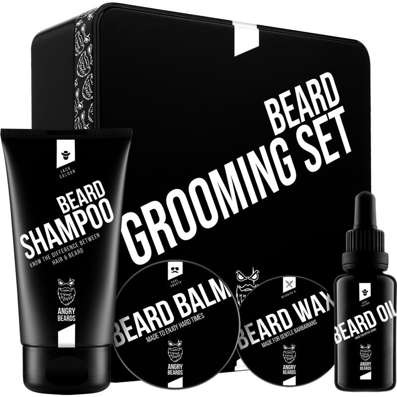 Angry Beards Beard Grooming комплект за брадата - Комплект - Сравни цени от 1 магазин с безплатна доставка