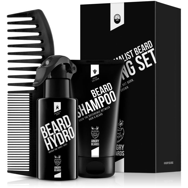 Angry Beards Minimalist Grooming Set комплект за брадата