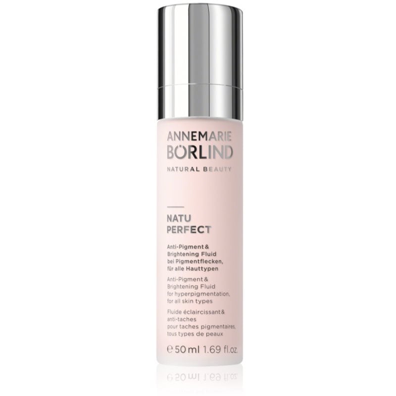 ANNEMARIE BÖRLIND SPECIAL CARE NATUPERFECT озаряващ флуид против пигментни петна