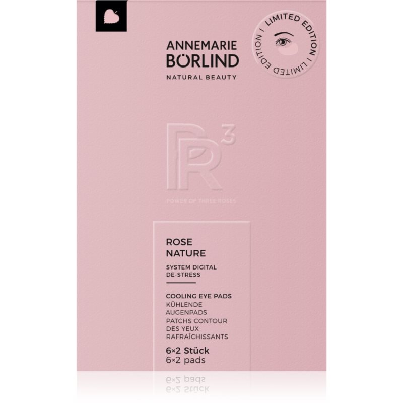 ANNEMARIE BÖRLIND Rose Nature Eyepads околоочна маска против отоци и тъмни кръгове - Грижа за лице - Сравни цени от 1 магазин с безплатна доставка