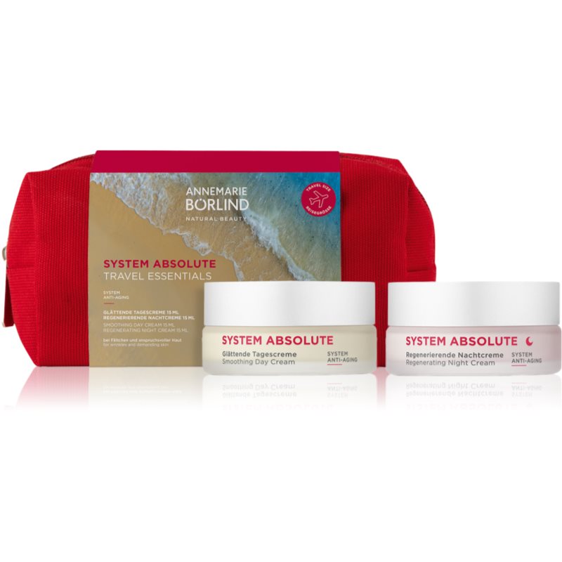 ANNEMARIE BÖRLIND ANNEMARIE BÖRLIND SYSTEM ABSOLUTE Travel Essentials подаръчен комплект за перфектна кожа - Унисекс парфюм - Сравни цени от 1 магазин с безплатна доставка