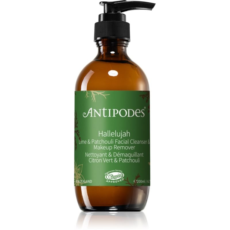 Antipodes Hallelujah Lime & Patchouli почистващ и премахващ грима гел за лице - Грижа за лице - Сравни цени от 1 магазин с безплатна доставка