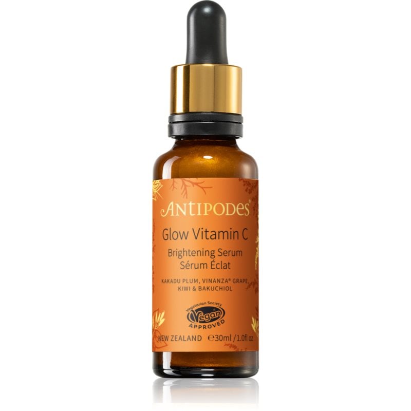 Antipodes Glow Vitamin C озаряващ серум против първите признаци на стареене на кожата