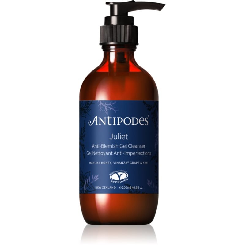 Antipodes Juliet Anti-Blemish Gel Cleanser почистващ гел против несъвършенства на кожата - Грижа за лице - Сравни цени от 1 магазин с безплатна доставка