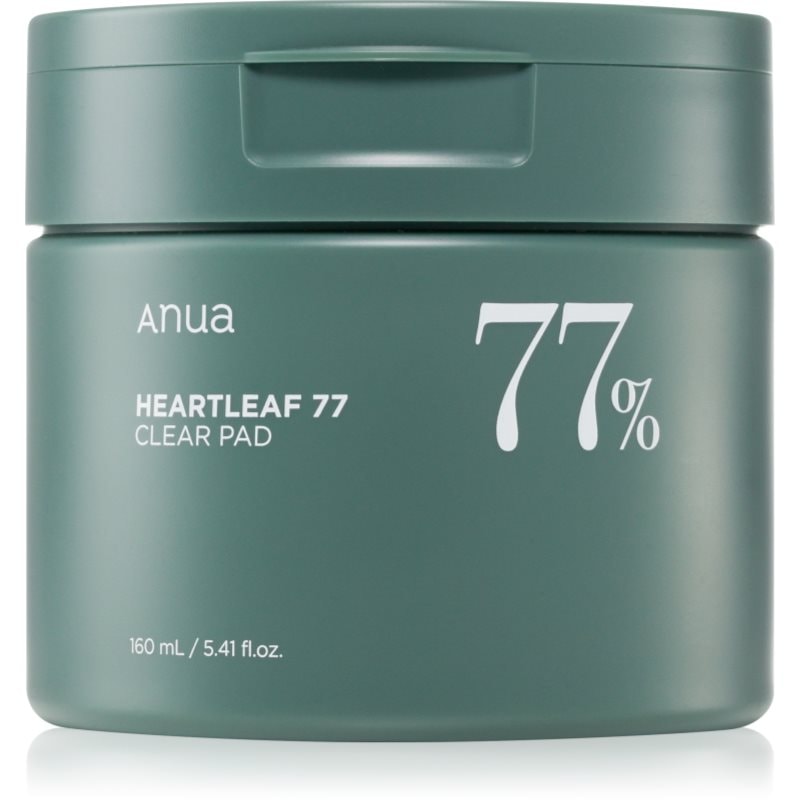 Anua Anua Heartleaf 77% Toner Pad тонизиращи възглавнички против черни точки - Унисекс парфюм 70мл - Сравни цени от 1 магазин с безплатна доставка