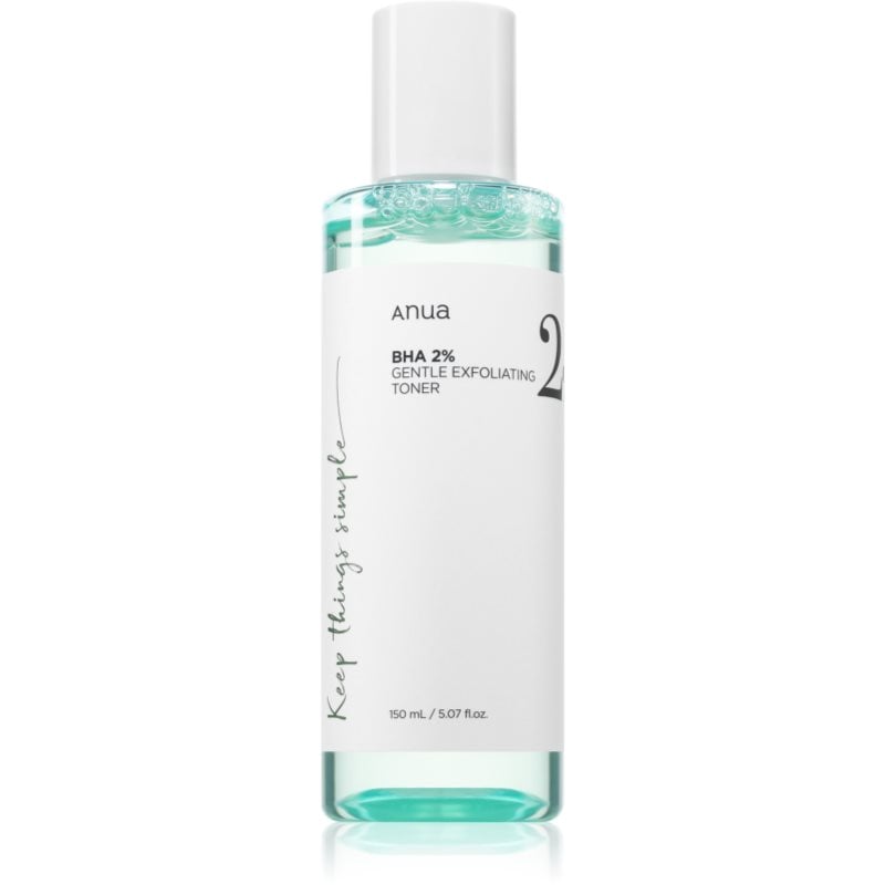 Anua BHA 2% Gentle Exfoliating Toner нежен ексфолиращ тоник за проблемна кожа, акне