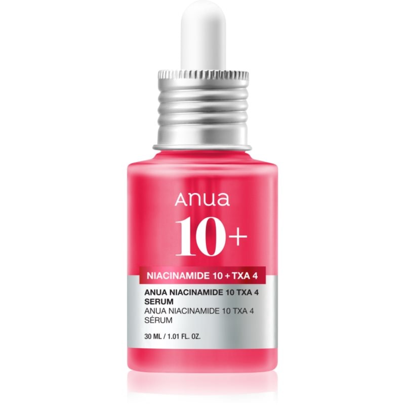 Anua Anua Niacinamide 10% + TXA 4% Dark Spot Correcting Serum озаряващ серум да уеднакви цвета на кожата - Унисекс парфюм 30мл - Сравни цени от 1 магазин с безплатна доставка