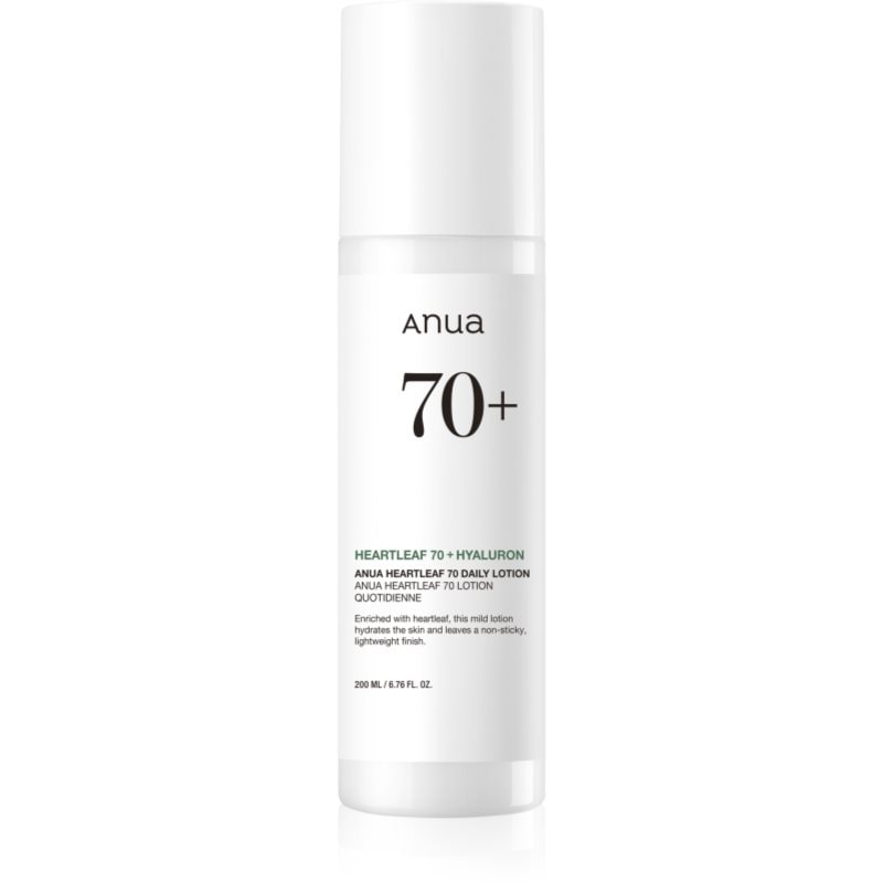 Anua Heartleaf 70% Daily Lotion Интензивна хидратираща емулсия - Грижа за лице - Сравни цени от 2 магазина с безплатна доставка