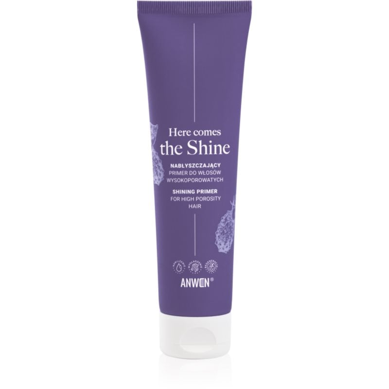 Anwen Here Comes The Shine Shining Primer For High Porosity Hair основа За коса
