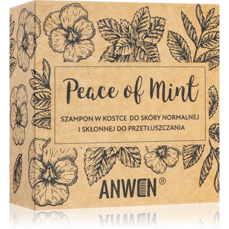 Anwen Peace of Mint Твърд шампоан in alu can