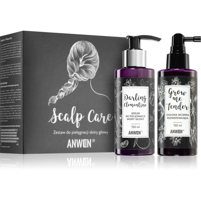 Anwen Scalp Care подаръчен комплект - Комплект - Сравни цени от 1 магазин с безплатна доставка