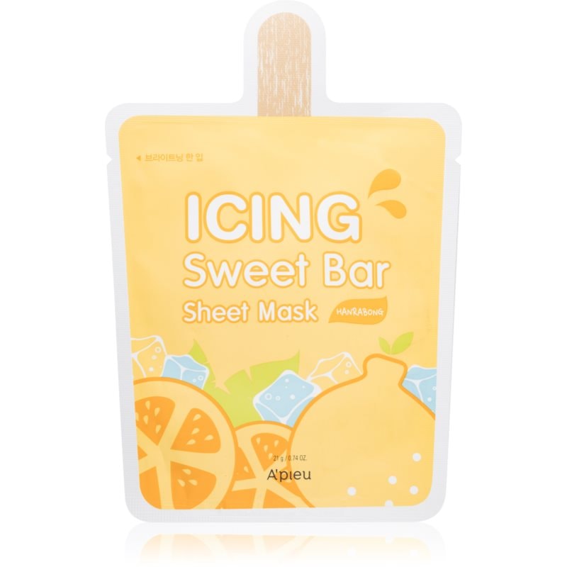 A’pieu Icing Sweet Bar Mask Hanrabong озаряваща платнена маска - Грижа за лице - Сравни цени от 1 магазин с безплатна доставка