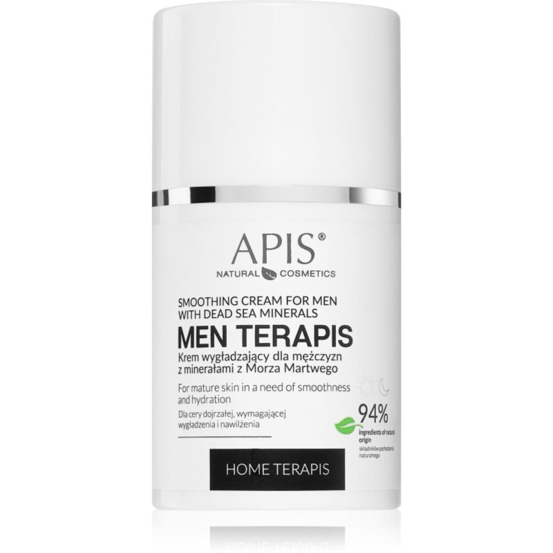 Apis Natural Cosmetics Apis Natural Cosmetics Men Terapis изглаждащ крем за зряла кожа за мъже - Мъжки парфюм 50мл - Сравни цени от 1 магазин с безплатна доставка