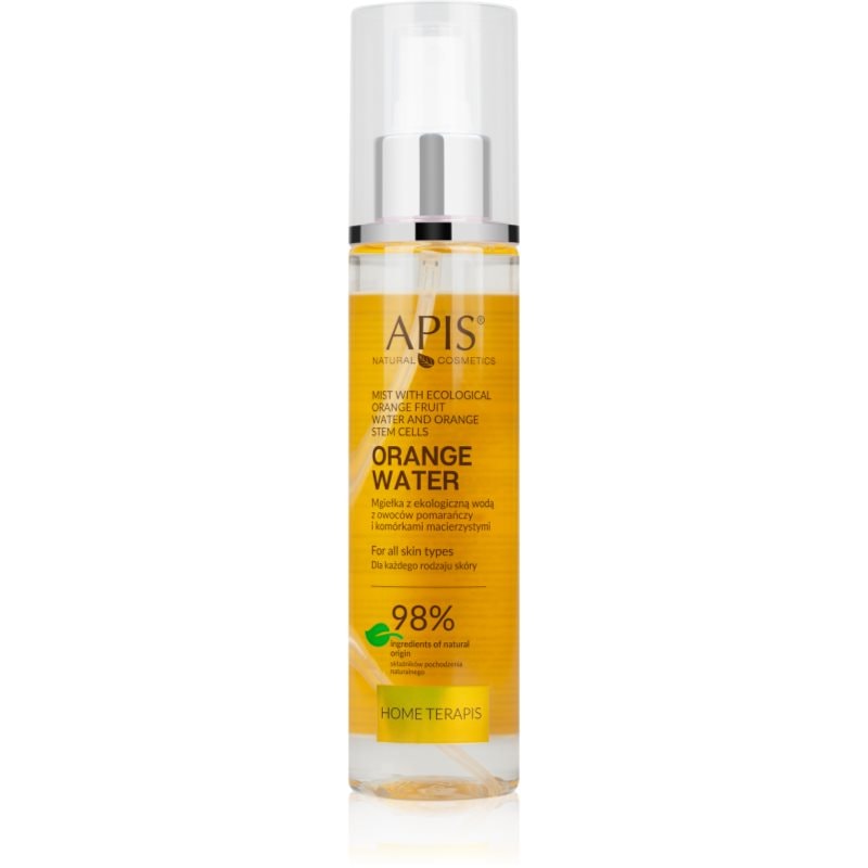 Apis Natural Cosmetics Apis Natural Cosmetics Orange Water енергизираща хидратираща мъгла за лице - Унисекс парфюм 150мл - Сравни цени от 1 магазин с безплатна доставка