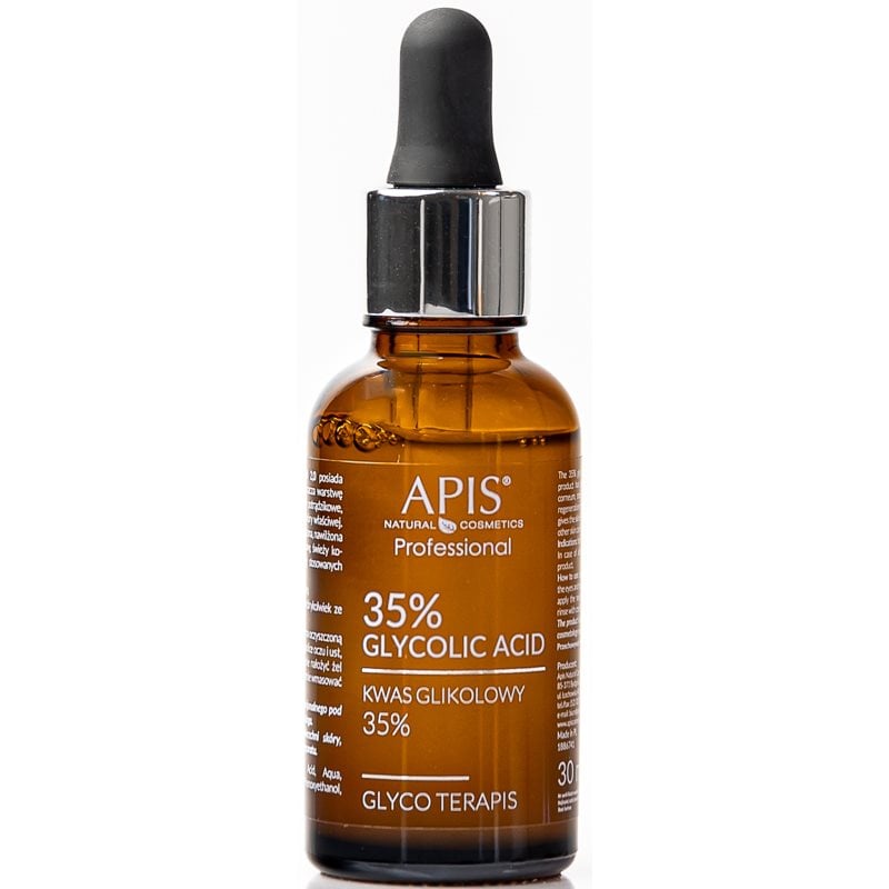 Apis Natural Cosmetics TerApis 35% Glycolic Acid изглаждащ ексфолиращ серум за регенерация и възстановяване на кожата