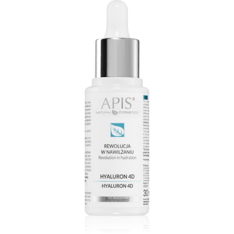 Apis Natural Cosmetics Revolution In Hydration Hyaluron 4D хиалуронов серум за дехидратирана суха кожа