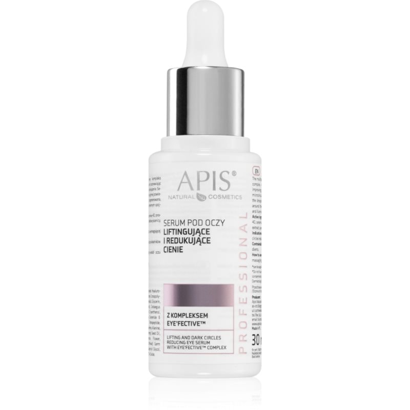 Apis Natural Cosmetics Eyefective™ Complex лифтинг серум за очи против отоци и тъмни кръгове - Грижа за лице - Сравни цени от 1 магазин с безплатна доставка