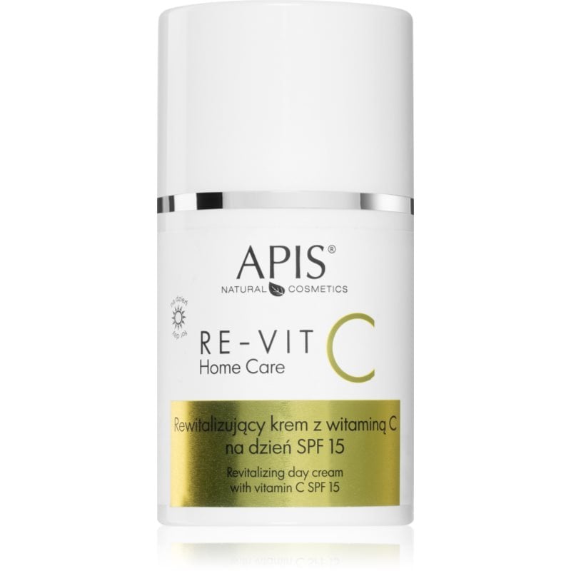 Apis Natural Cosmetics Re-Vit C Home Care лек хидратиращ крем SPF 15