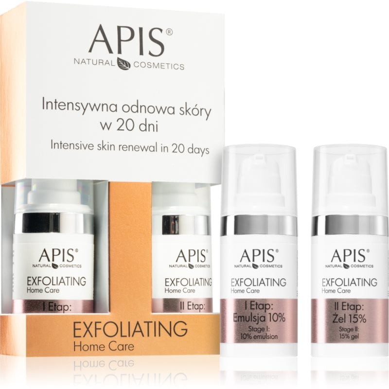Apis Natural Cosmetics Exfoliation Home Care комплект интензивно възстановяване и разтягане на кожата