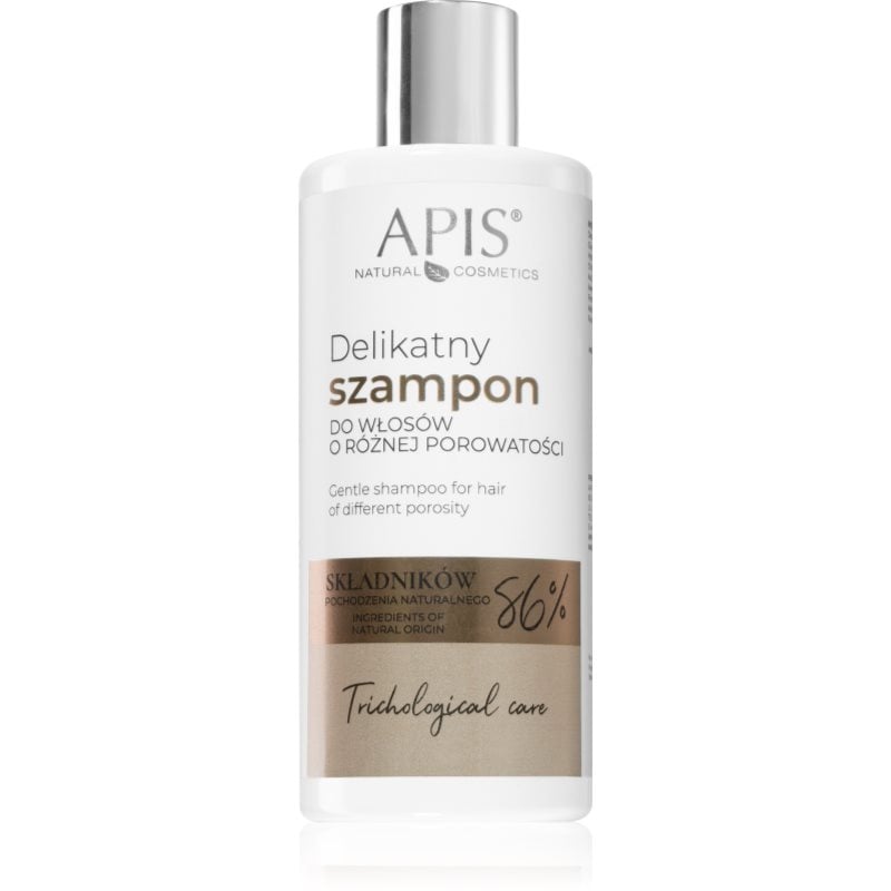 Apis Natural Cosmetics Trichological Care нежен шампоан за всички видове коса